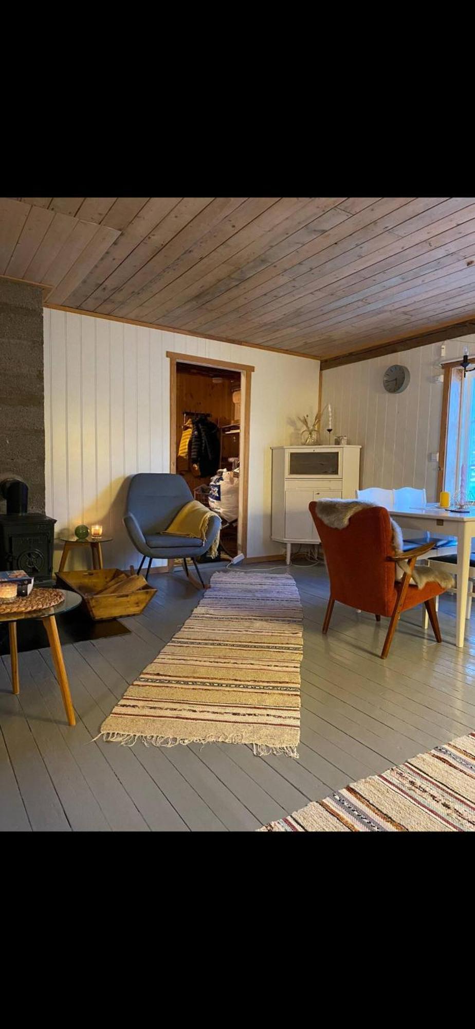 Rorbu Vestersia I Skjelfjord Ramberg Luaran gambar