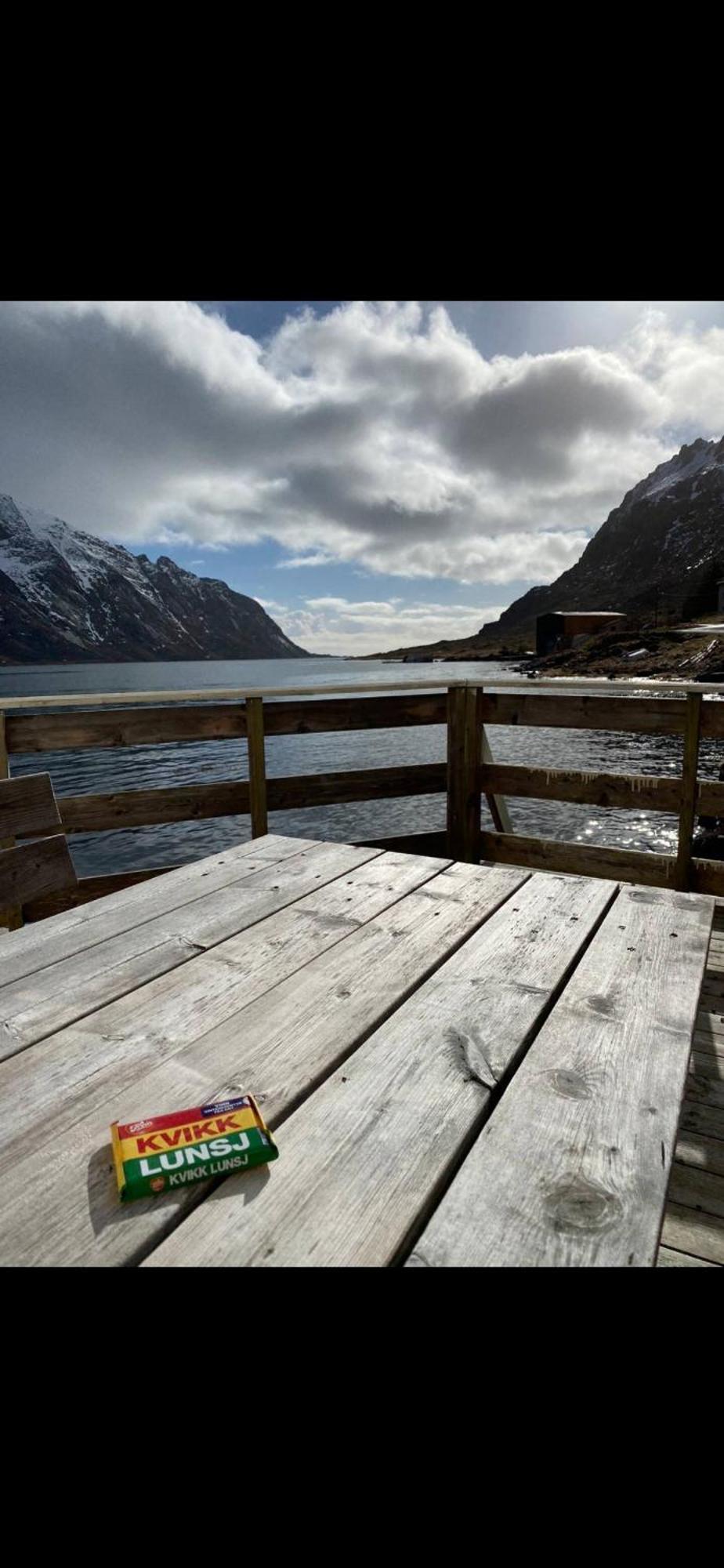 Rorbu Vestersia I Skjelfjord Ramberg Luaran gambar