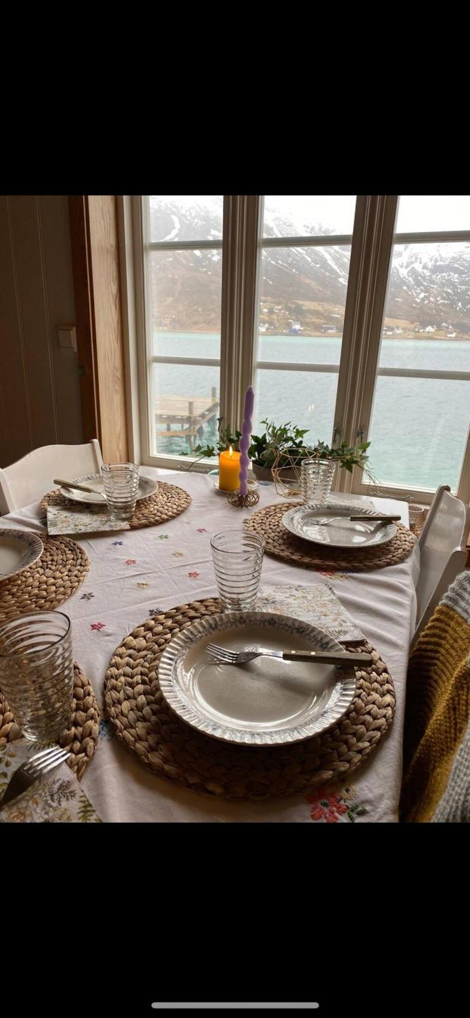 Rorbu Vestersia I Skjelfjord Ramberg Luaran gambar